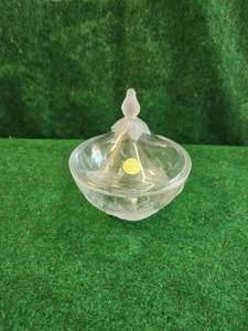 lot 133 image: Garanti 24% lead crystal candy dish