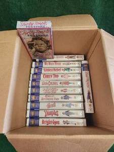 lot 143 image: Selection of Shirley Temple VHS movies