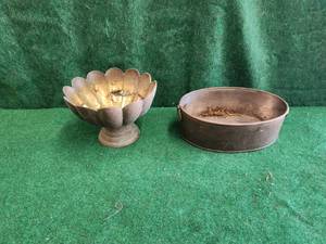 lot 216 image: Brass planters