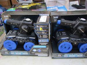 lot 27 image: new remote controlled gel bead tanks qty 2