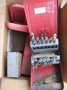 lot 72 image: large lot of Snap-On and craftsman drill bits
