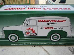 lot 89 image: 1952 Texaco Chevrolet panel delivery fuel tank
