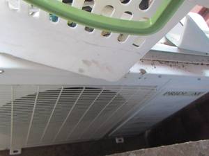 lot 157 image: Pridiom outside AIR CONDITIONER  unit comes with 3 indoor control units and base