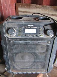 lot 164 image: Ion explorer outback #2 speaker with radio