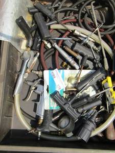 lot 178 image: misc. tool lot- air hoses