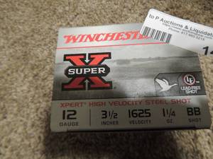 lot 140 image: Winchester 12gauge - 3 12  shell    BB shot