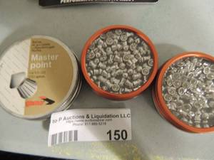 lot 150 image: pellet - master point 22cal  gamo 22 cal qty 2