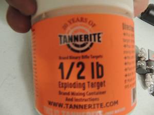 lot 212 image: Tannerite 1.2lb -exploding target