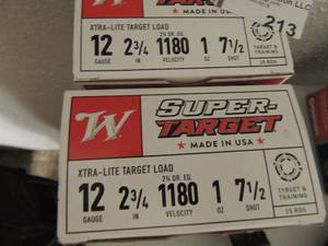 lot 213 image: Winchester - 12ga. 7 12 shot qty 2