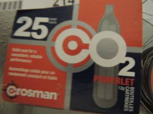 lot 214 image: Crossman co2 powerlet cartridges