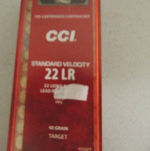 lot 218 image: cci- 22 LR -box of 100