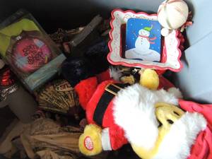 lot 265 image: Christmas lot, Santa dish, circus and more