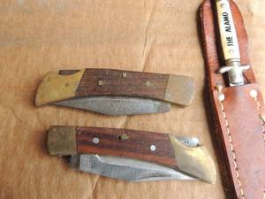 lot 270 image: the Alamo pocket knife, singe blade pocket knife qty 2
