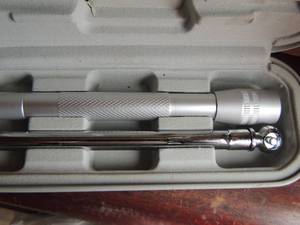 lot 271 image: flash light and air gauge in case