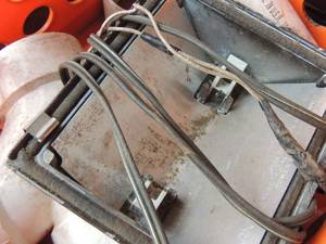 lot 279 image: light fixture, ( Halogen) pvc connectors