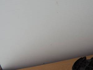 lot 281 image: side load sign frame white, 2228 qty 3