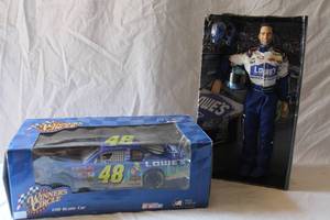 lot 242 image: NASCAR Jimmie Johnson Collectibles