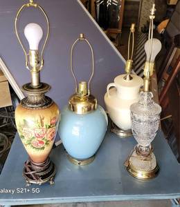 lot 171 image: Four Table Lamps