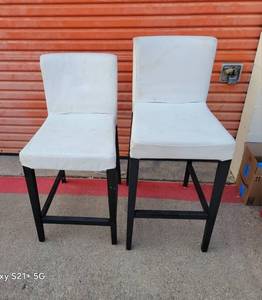 lot 105 image: Ikea Henriksdal Barstool Pair
