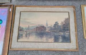 lot 219 image: Large Wall Art Lot