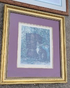 lot 220 image: Two Signed and Numbered Framed Prints