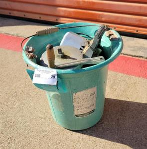 lot 29 image: Vintage Hostess Ice Creamer Freezer and Accessories