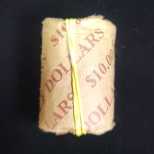 lot 37 image: Roll of Unsearched Half Dollars