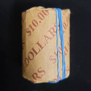 lot 245 image: Roll of Unsearched Half Dollars