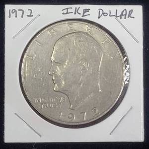 lot 251 image: 1972 Eisenhower Dollar
