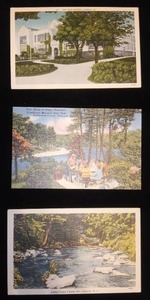 lot 235 image: Six Vintage Unused US Post Cards