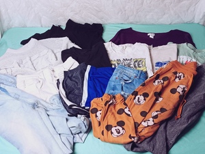 lot 11 image: 11 Pc Mixed Girls Clothing Set (7-9M) - Including Nickelodeon, Disney, Etc.