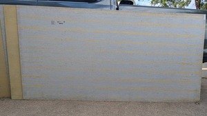 lot 58 image: NEW - 3 Pc James Hardie HardiePanel Siding 4x8x516 E2109319 EBB LW Primed-Hz 10 - QV DESCR