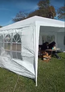 lot 60 image: XL Segmart 10x20 Outdoor Party Tent Canopy with 4 Side Walls CLICK TO SEE VIDEO
