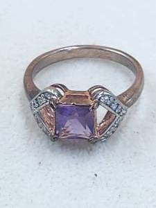 lot 44 image: Jewelry - Ring - 7 - marked 925