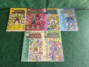 lot 13 image: Selection of Official Handbook of the Marvel Universe (un-opened) - Marvel comics