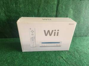 lot 1 image: Wii gaming console - in box