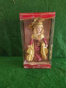 lot 97 image: Millenium Edition - genuine porcelain doll