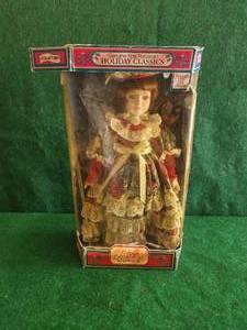 lot 115 image: Holiday Collections collectible doll