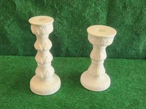 lot 166 image: Pair of candlestick holders