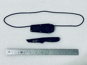 lot 74 image: US Marines Bulldog Knife With Sheath, Model# M-2002 - In Condition As Shown