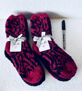 lot 136 image: Lot Of 2 - New With Tags Alexa Rose 3 Pair Socks, Fits Shoe Size 5-9 & Fits Socks Size 9-11 - In Style & Color As Shown