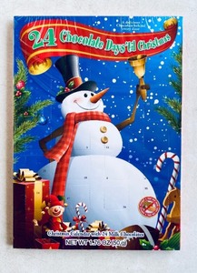lot 254 image: Lot Of 10 - New 24 Chocolate Days Til Christmas 1.76 Oz Per Box - As Shown