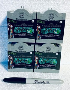 lot 284 image: Lot Of 4 New - SMOLS Disney Tim Burtons Nightmare Before Christmas Series II Mystery Vinyl Figures - As Shown - Total Retail $48