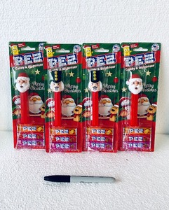 lot 318 image: Lot Of 4 New - PEZ Candy & Dispenser (2) Santa & (2) Nutcracker, .87 Oz Each Box - As Shown - Total Retail $36