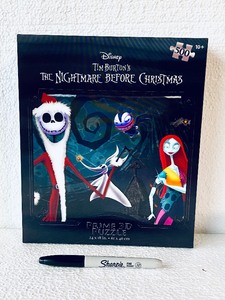 lot 327 image: New Disney Tim Burtons The Nightmare Before Christmas 500Pc Prime 3D Puzzle, 24 x 18 - As Shown - Retails $22