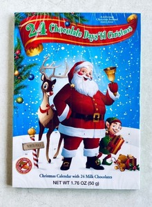 lot 340 image: Lot Of 10 - New 24 Chocolate Days Til Christmas 1.76 Oz Per Box - As Shown