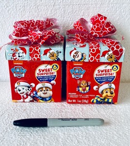 lot 359 image: Lot Of 2 - New Paw Patrol Sweet Surprise With Chocolate Mystery Pup, 1 Oz Each Box - As Shown