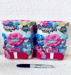 lot 364 image: Lot Of 2 - New Compound Kings Ice Cream Scoops Amazingly Scented Blue Raspberry & Cotton Candy Scented - As Shown - Total Retail $26