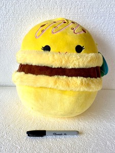 lot 370 image: New With Tags Squishmallows Visconti the Bee 11 Plush - As Shown - Total Retail $35