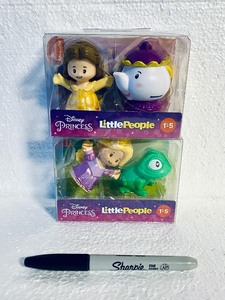 lot 407 image: Lot Of 2 - New Disney Princess Little People - As Shown - Total Retail $35